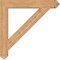 Ekena Millwork Traditional Arts & Crafts Smooth Bracket, Western Red Cedar, 5 1/2"W x 42"D x 42"H BKT06X42X42TRA03SWR - alternate 4